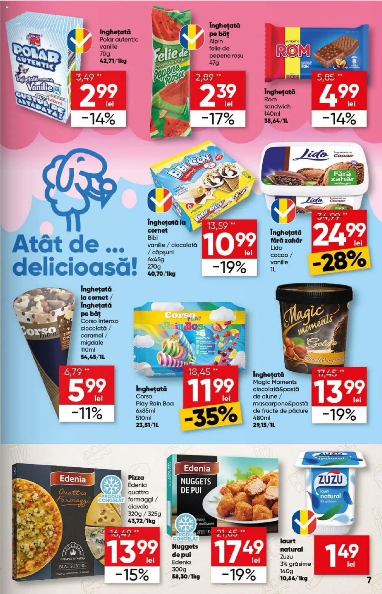 Catalog Profi Loco – valabil de la 09.07.2025 | Pagină: 7 | Produse: Hacıyatmaz Kedi Oyuncağı, Migdale, Ciocolată, Fructe