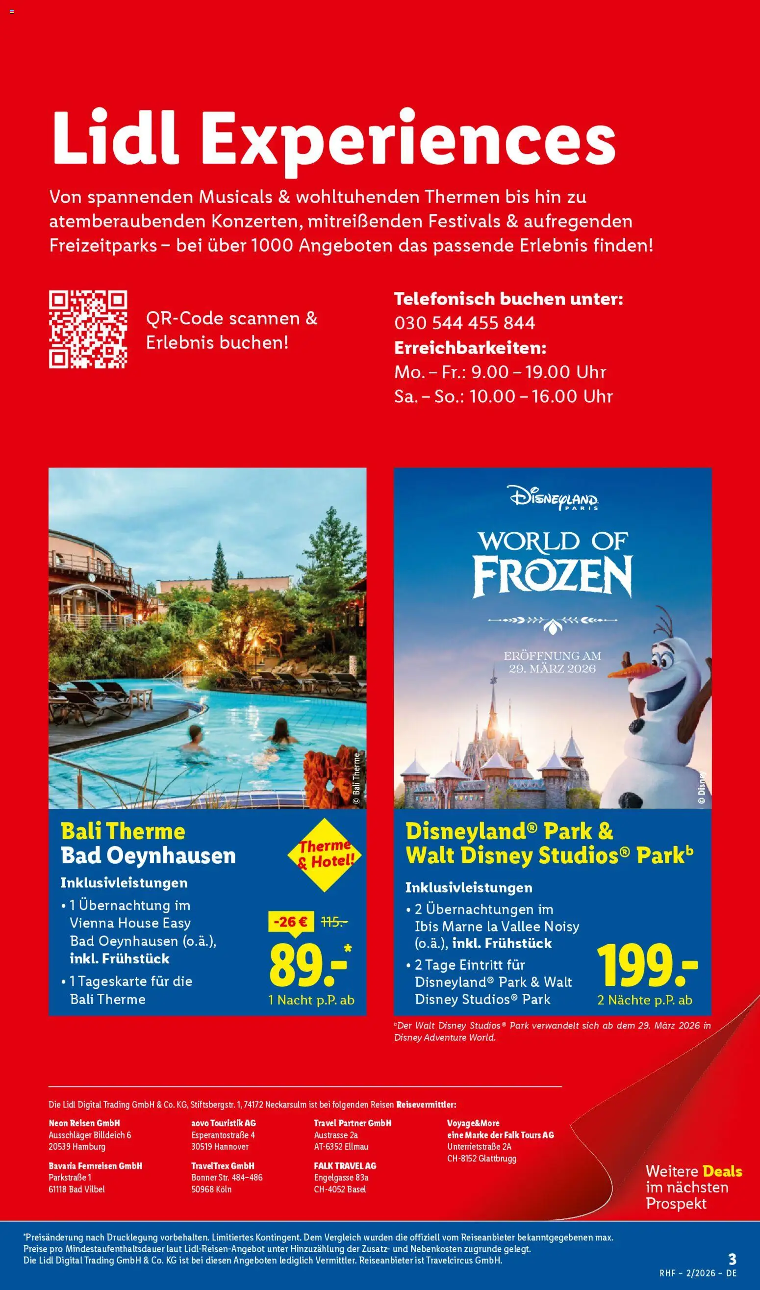 Lidl Reisen Prospekt 	 – gültig ab 31.01.2026 | Seite: 3 | Produkte: Bad, Uhr