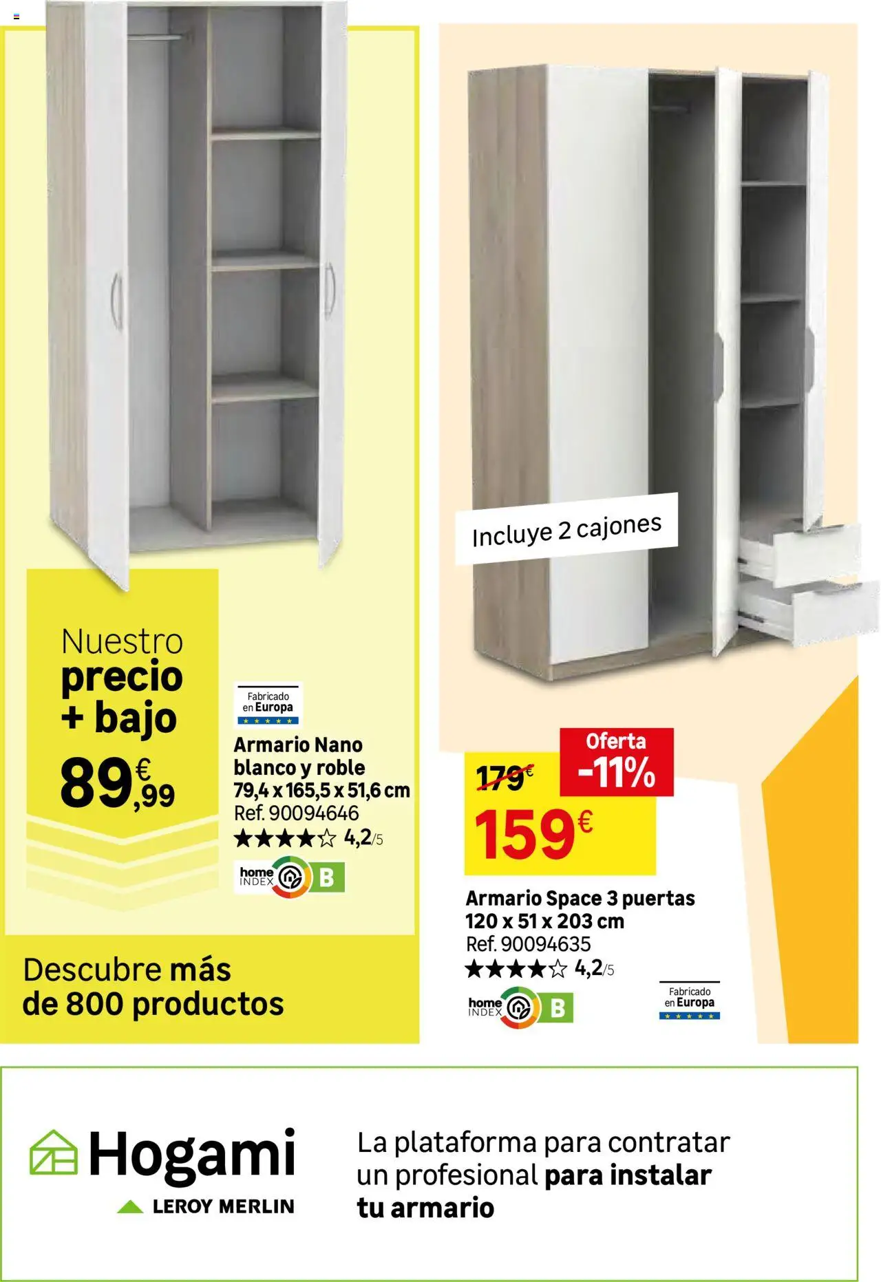 Leroy Merlin catálogo │ válido desde el 26.08.2025 | Página: 8 | Productos: Armario
