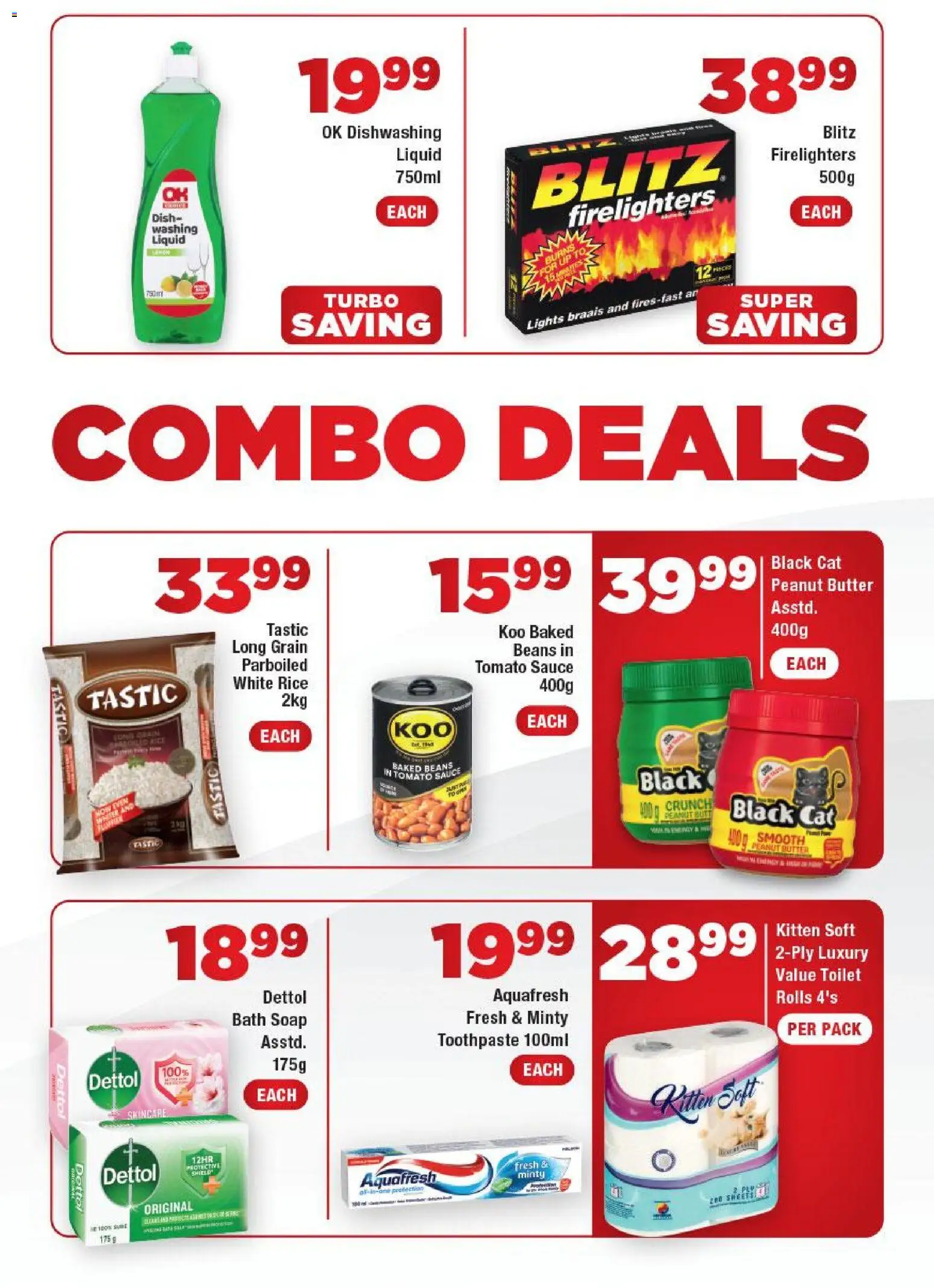New OK Foods catalogue – valid from 02.02.2026 | Page: 3 | Products: Beans, Baked beans, Toilet, Soap