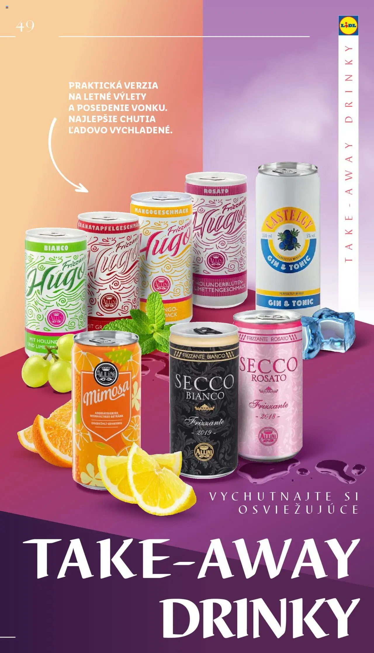 Lidl barmanská príručka │ platný od 03.06.2025 | Strana: 49 | Produkty: Gin, Mango