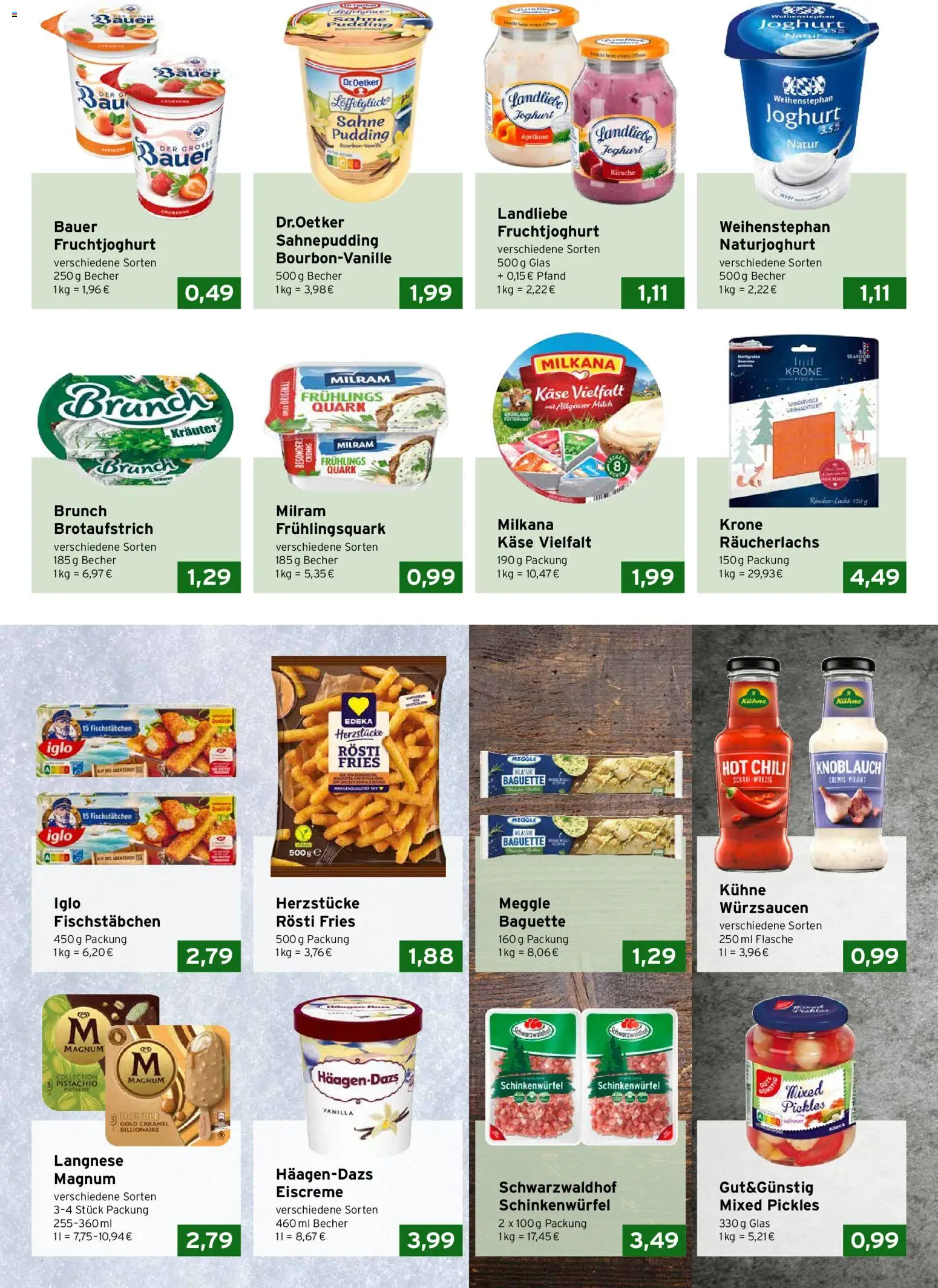 CAP Markt Prospekt – gültig ab 29.12.2025 | Seite: 2 | Produkte: Quark, Joghurt, Baguette, Sahne