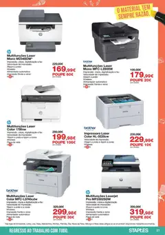 Pré-visualização Staples - Folheto Regresso ao Escritório 2026 válido de 05.01.2026 | Página: 27 | Produtos: Impressora
