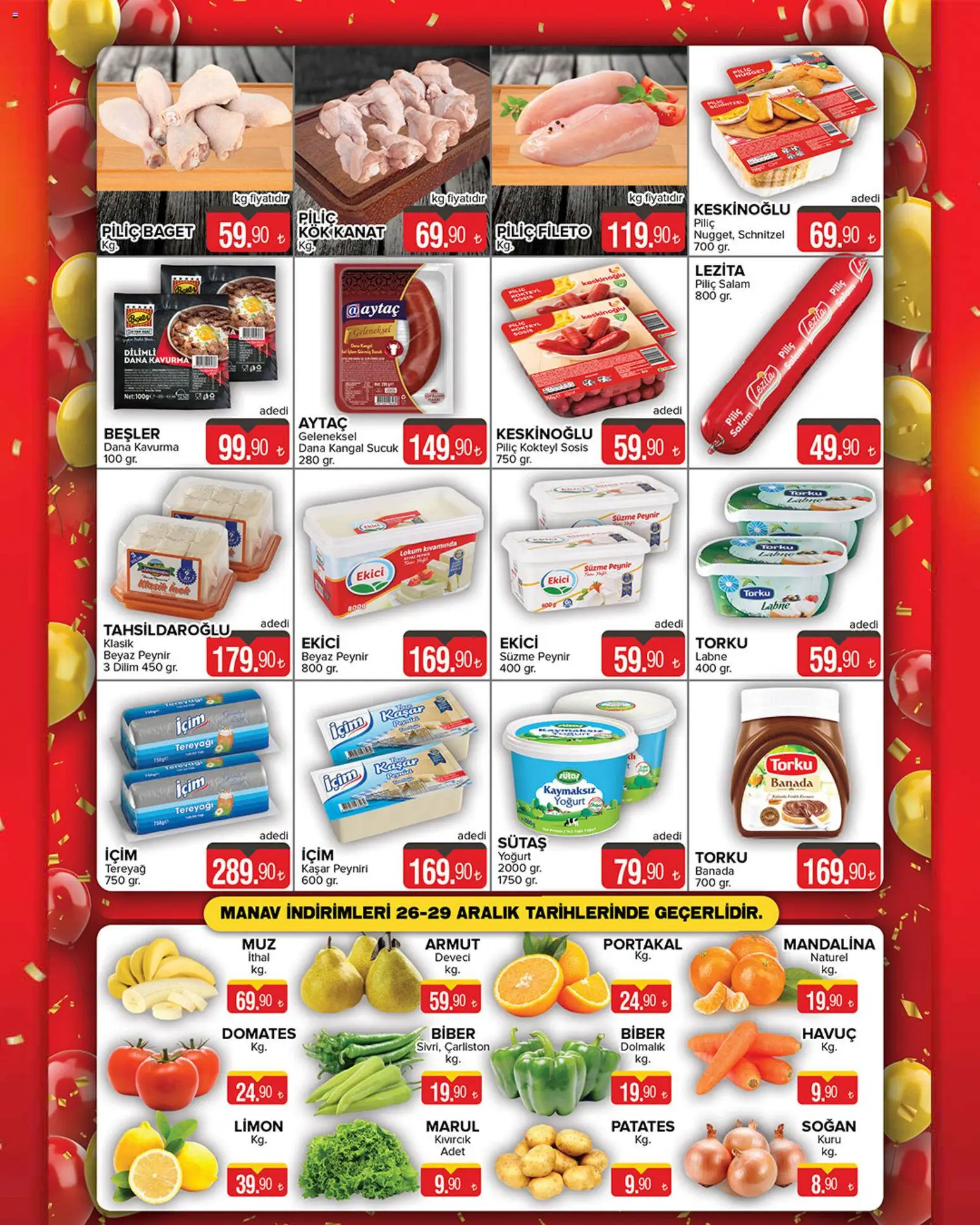 Seyhanlar Market Yeni Şubemiz Güzelyalı Mahallesi'nde Açılıyor - 26.12.2025 tarihinden itibaren geçerlidir | Sayfa: 2 | Ürünler: Portakal, Biber, Piliç, Armut