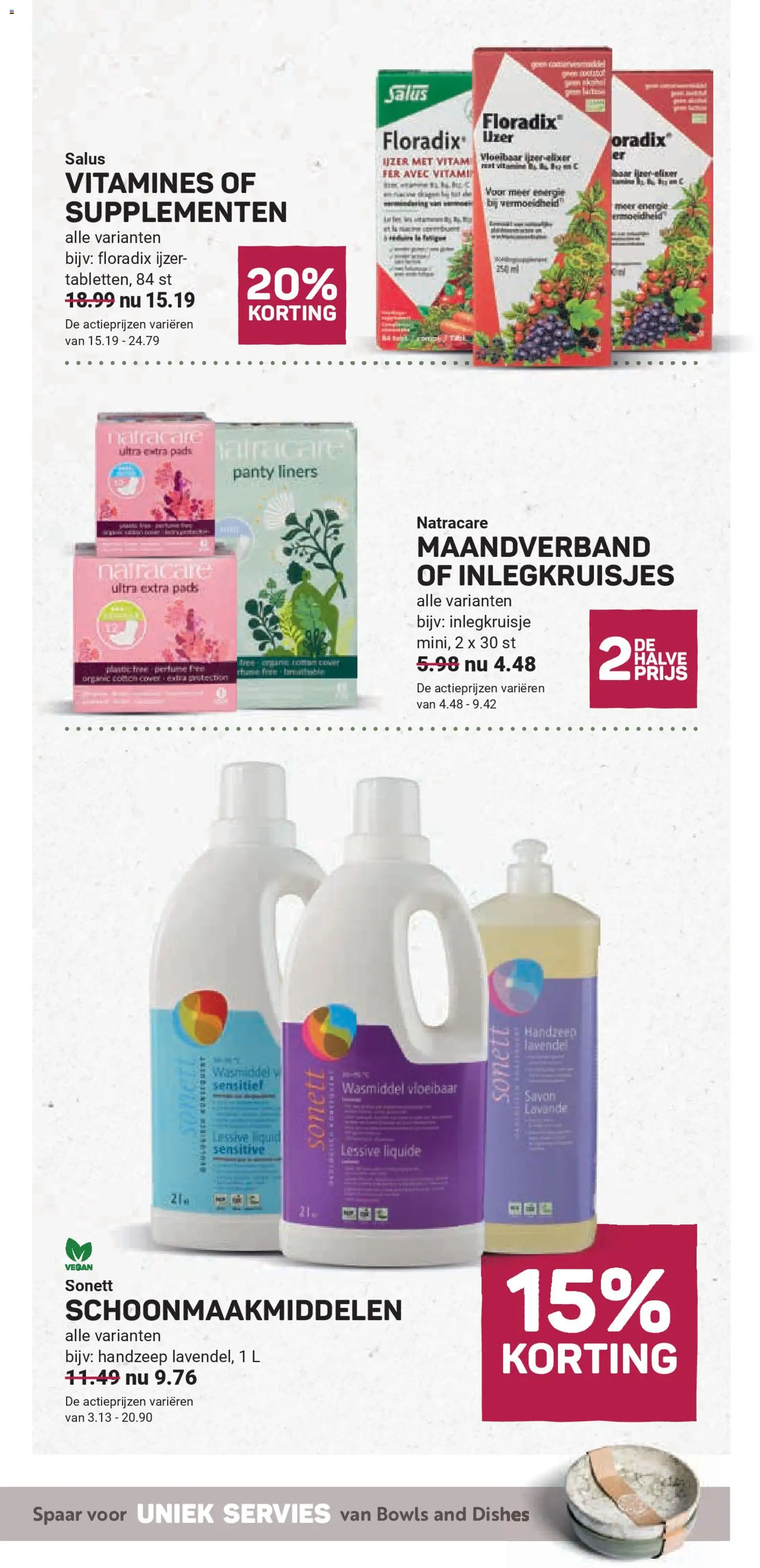 {H1} | Pagina: 21 | Producten: Wasmiddel, Handzeep, Pads, Supplementen