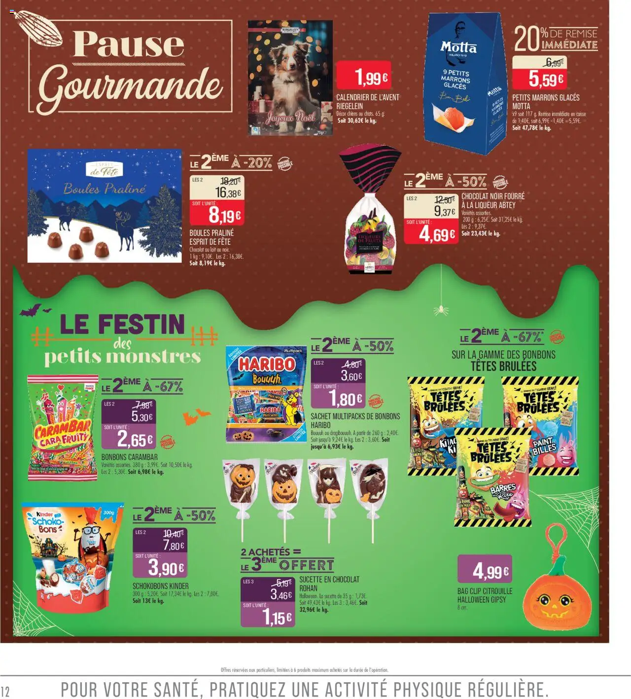 {H1} | Page: 12 | Produits: Citrouille, Calendrier, Calendrier de l'avent, Chocolat