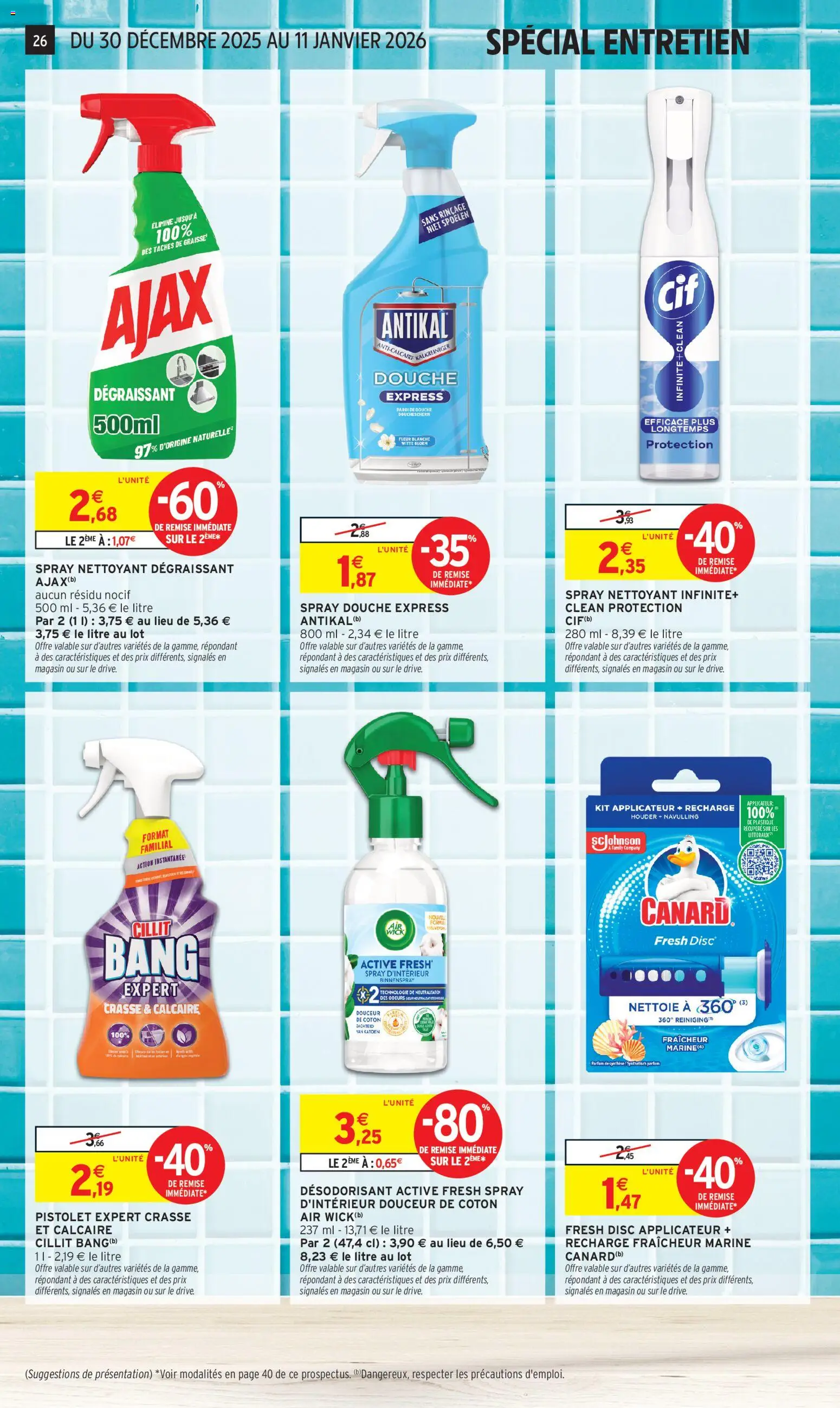 {H1} | Page: 26 | Produits: Coton, Parfum, Désodorisant, Douche