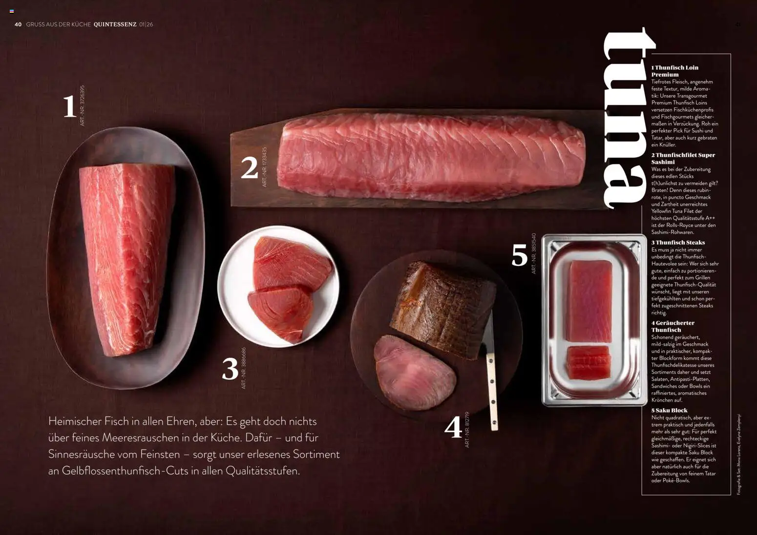 Transgourmet Quintessenz gültig ab 13.02.2026 | Seite: 22 | Produkte: Fisch