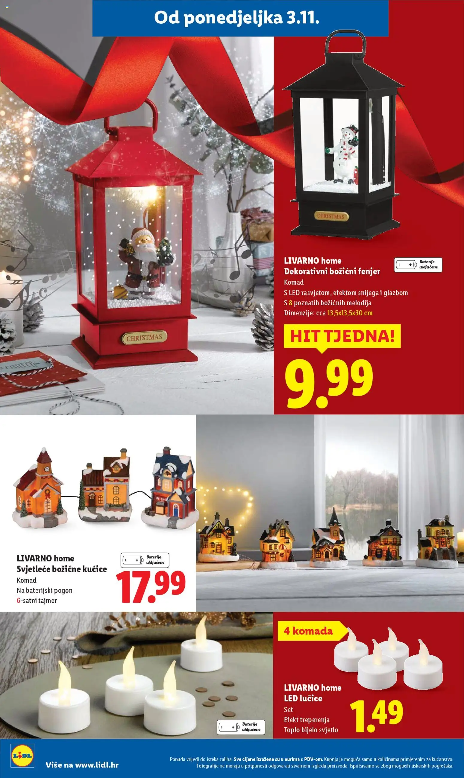 Lidl katalog | vrijedi od 03.11.2025 | Stranica: 8 | Proizvodi: Baterije, Fenjer