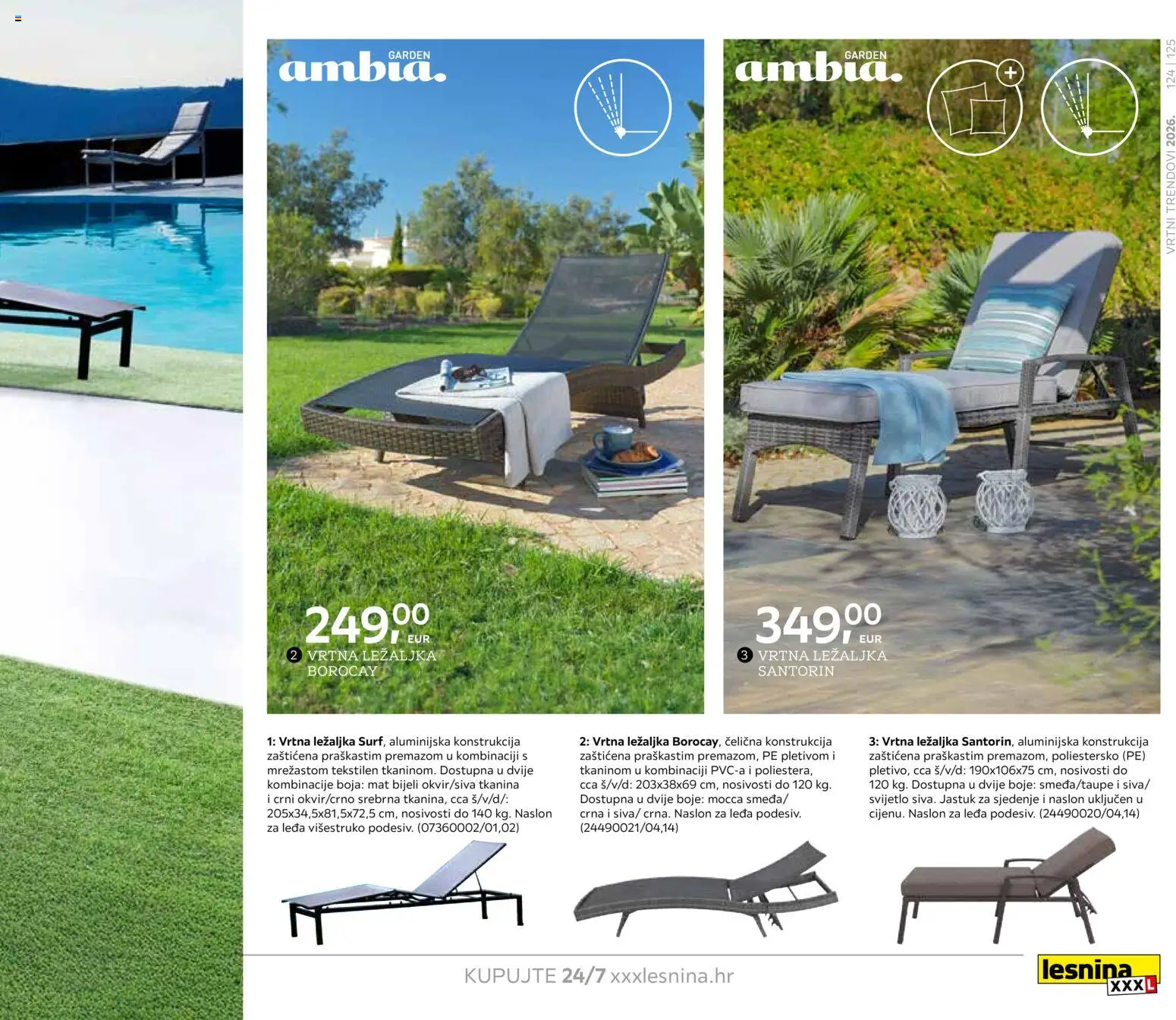 Lesnina katalog | vrijedi od 06.02.2026 | Stranica: 125 | Proizvodi: Jastuk, Ležaljka