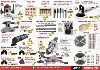 Inter Diskont katalog akcije – veljaven od 10.02.2026 | Stran: 3 | Izdelki: Adapter, Kos, Svedri, Brusilnik