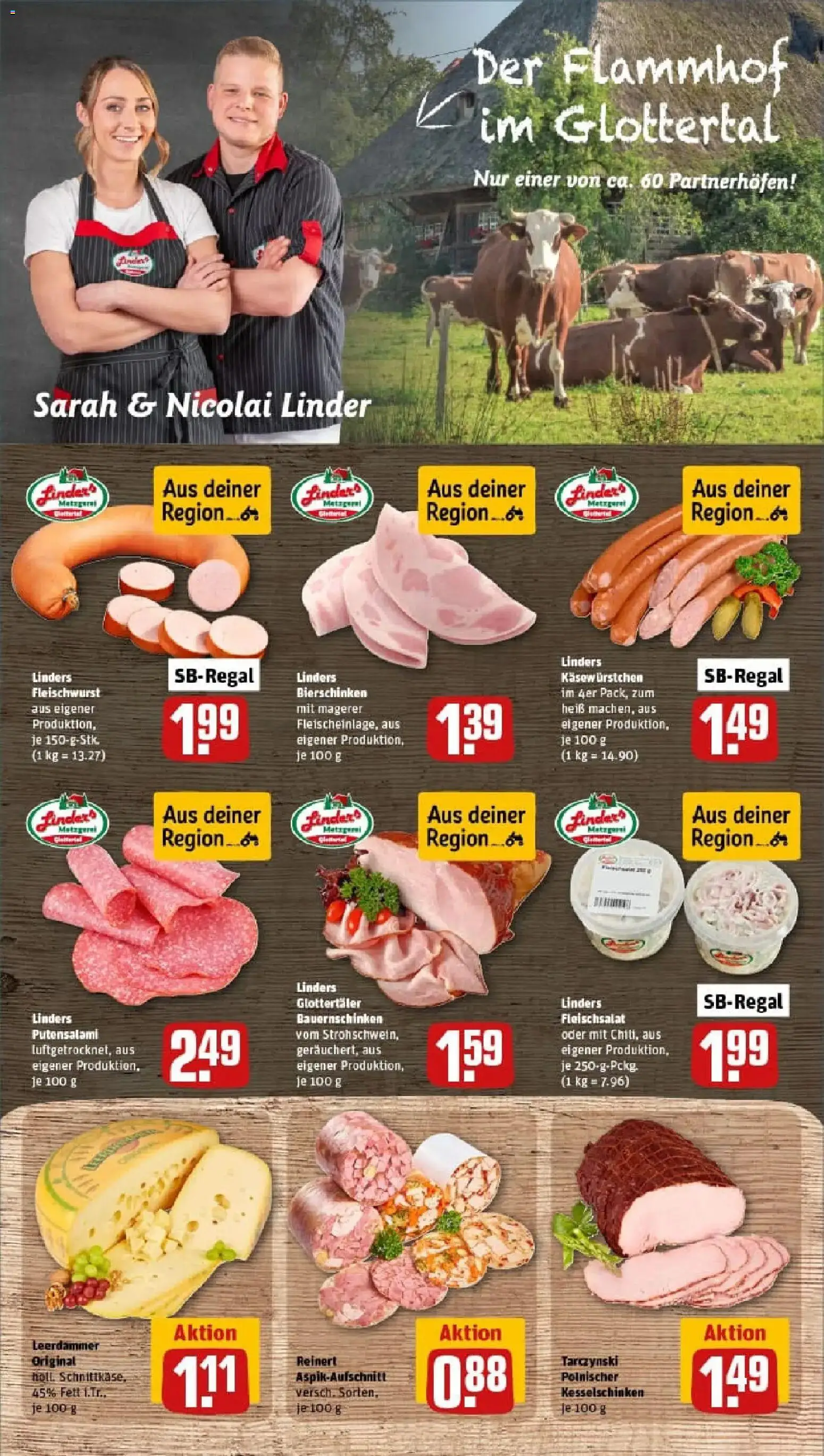 Rewe prospekt Glottertal	 – gültig ab 11.01.2026 | Seite: 11 | Produkte: Leerdammer