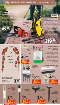 Katalog Proljeće Interspar - Pregled kataloga iz trgovine Interspar, vrijedi od 18.02.2026 | Stranica: 8 | Proizvodi: Svjetiljka, Ulje, Pojas, Kärcher