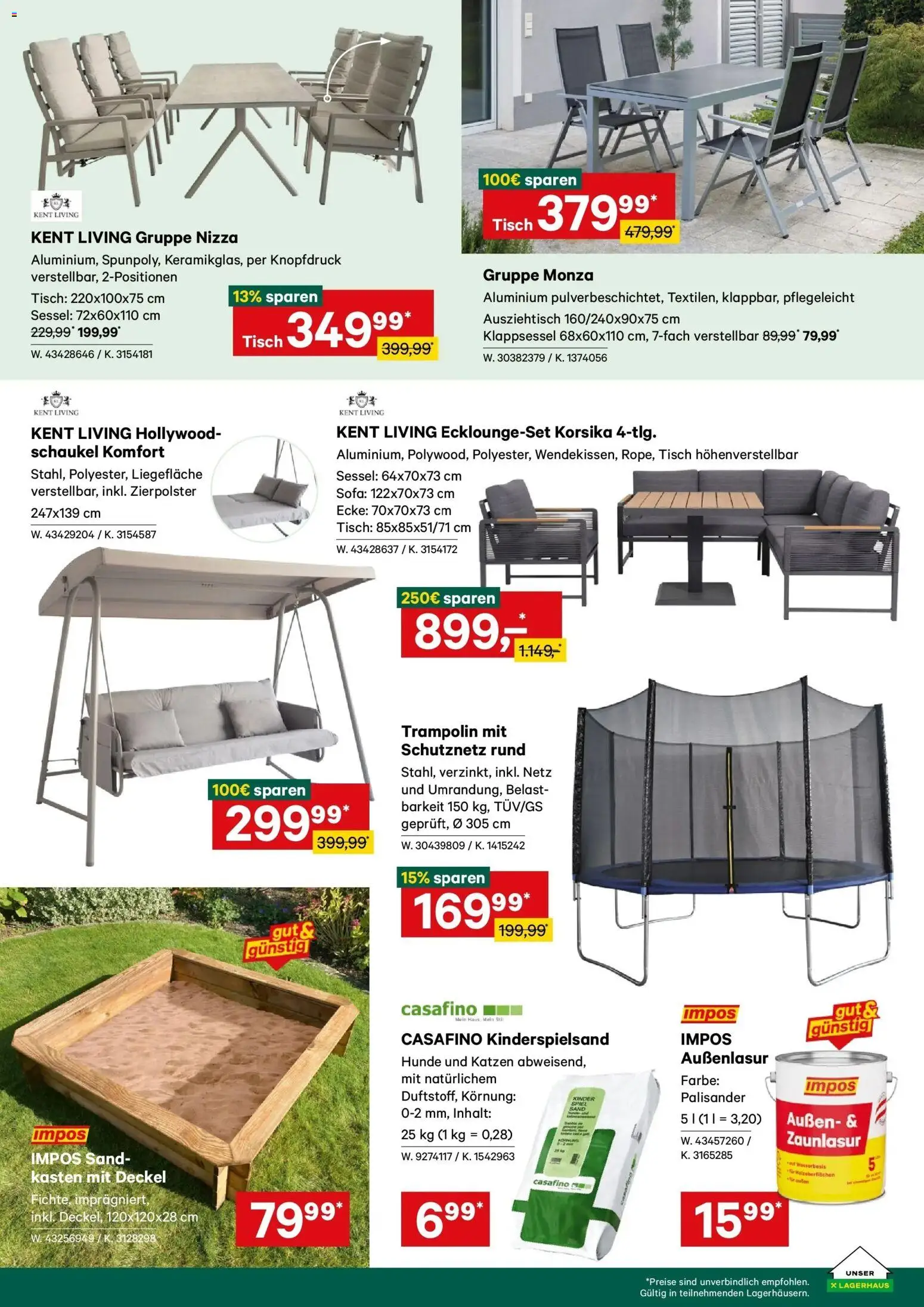 Lagerhaus - Wochen Angebote gültig ab 29.03.2026 | Seite: 5 | Produkte: Sofa, Sessel, Tisch