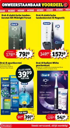 Kruidvat - Black Friday  - Voorbeeld van een folder van Kruidvat, geldig van 25.11.2025 | Pagina: 55 | Producten: Elektrische tandenborstel, Borstel, Tandpasta, Tandenborstel
