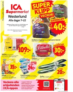 ICA Supermarket - Enköping - Förhandsvisning av reklamblad från butik ICA Supermarket aktuell från 10.11.2025