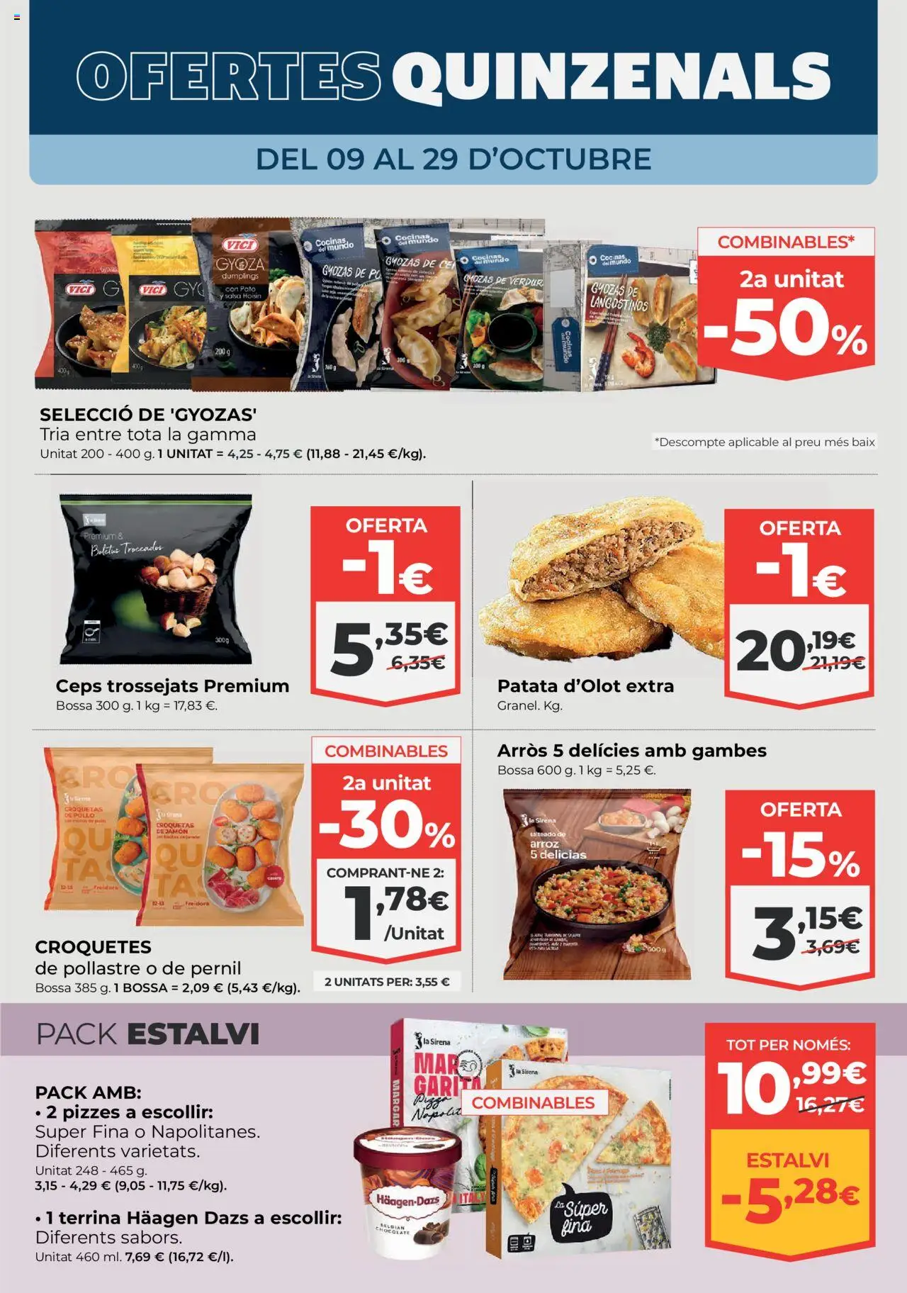 La Sirena - Andorra │ válido desde el 09.10.2025 | Página: 5 | Productos: Chocolate, Jamón, Croquetas, Freidora