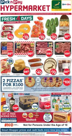 Preview of Pick n Pay specials valid from 31.07.2025