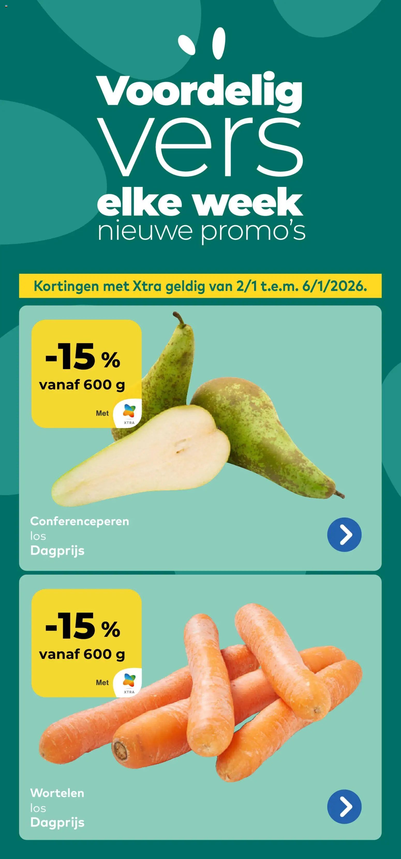 {H1} | Pagina: 2 | Producten: Wortelen