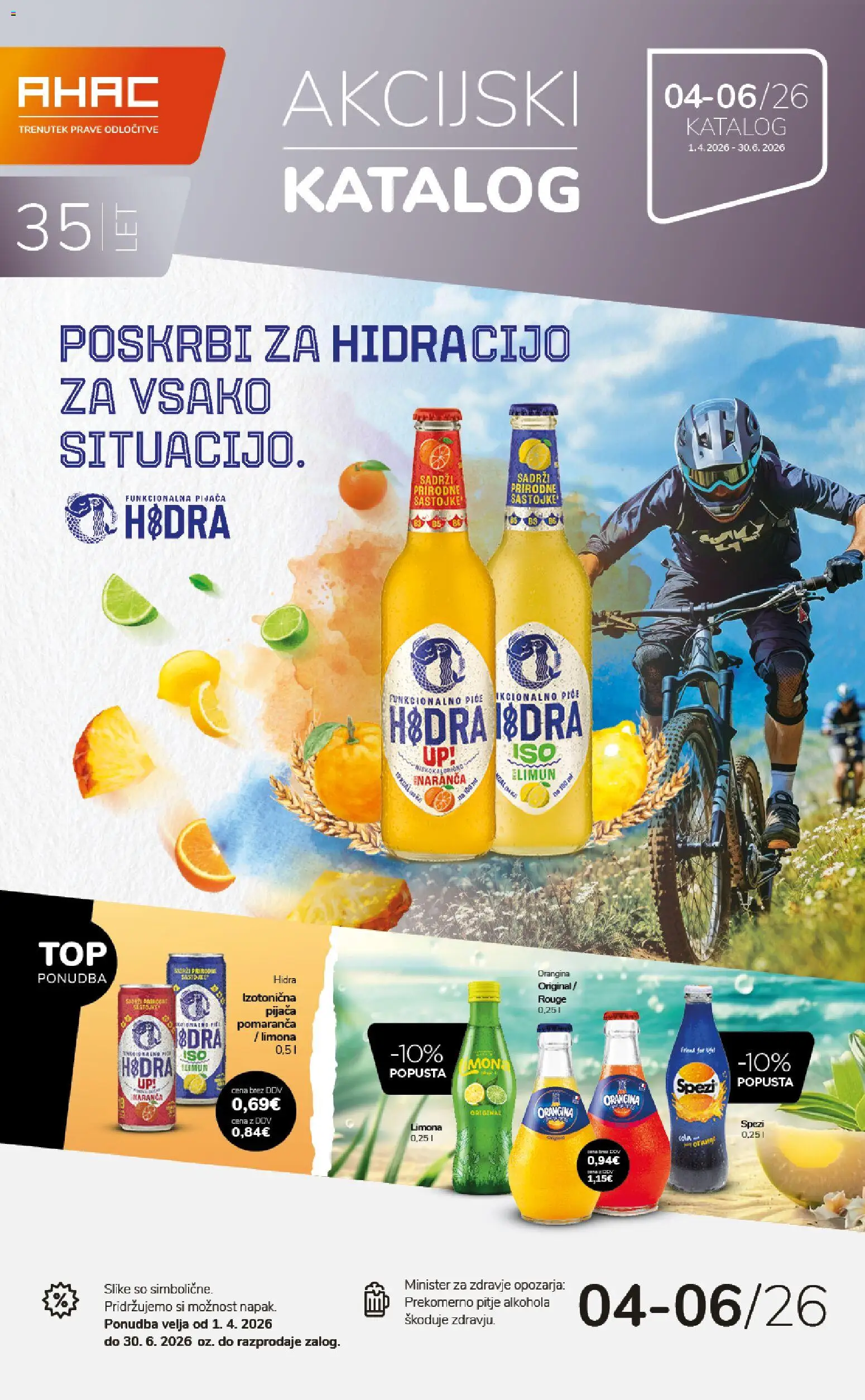 Novi Ahac katalog ponudbe – veljaven od 01.04.2026 | Stran: 1 | Izdelki: Limona