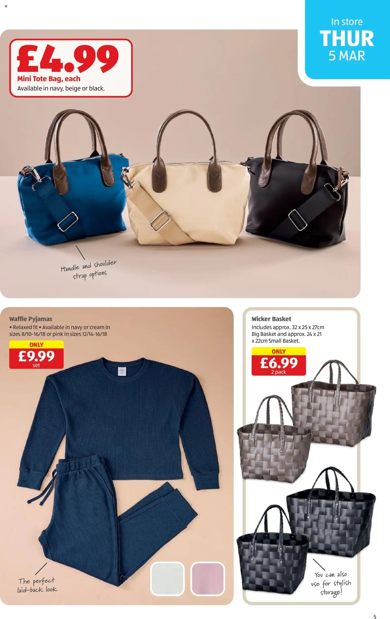 {H1} | Page: 5 | Products: Basket, Handle, Cream