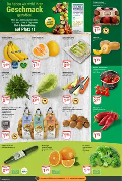 Globus Prospekt 	 ab 17.11.2025 gültig | Seite: 4 | Produkte: Bananen, Gemüse, Brokkoli, Gurken