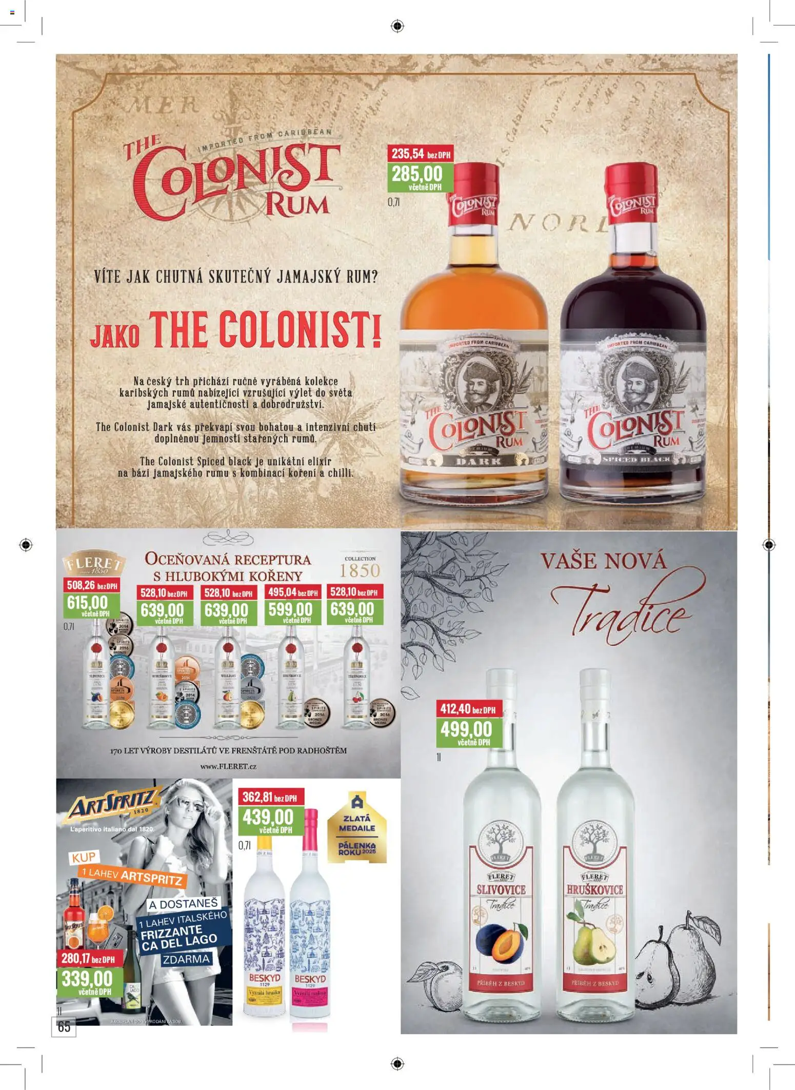 Ratio leták od 01.12.2025 | Strana: 66 | Produkty: Hruškovice, Frizzante, Koření, Slivovice