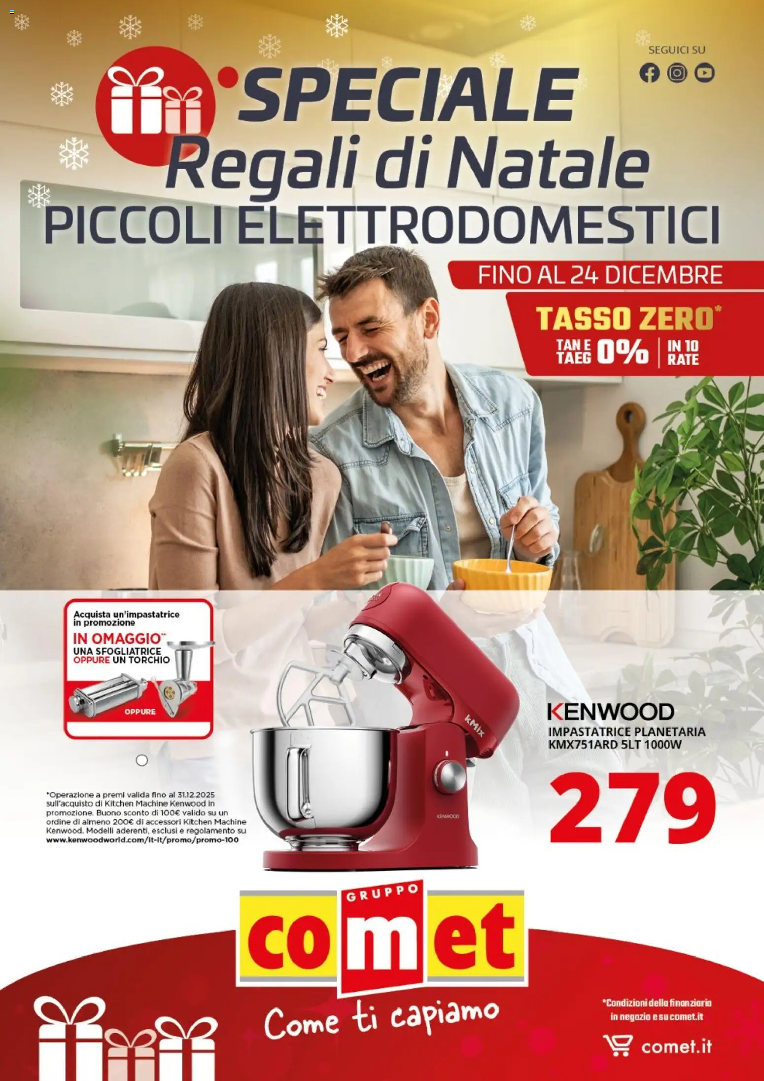 Volantino Comet del 01.12.2025 | Pagina: 1 | Prodotti: Impastatrice