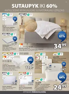 JYSK leidinys galioja nuo 03.03.2026 | Puslapis: 15 | Prekių: Pagalvė, Antklodė
