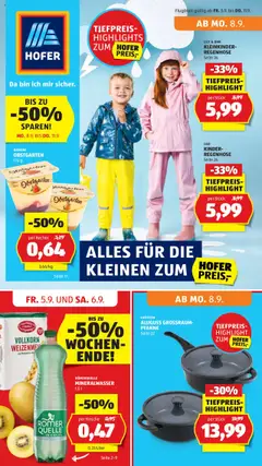 Vorschau von dem Prospekt - Hofer Flugblatt gültig ab 05.09.2025