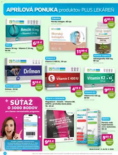 Plus lekáreň leták platný od 01.04.2026 | Strana: 4
