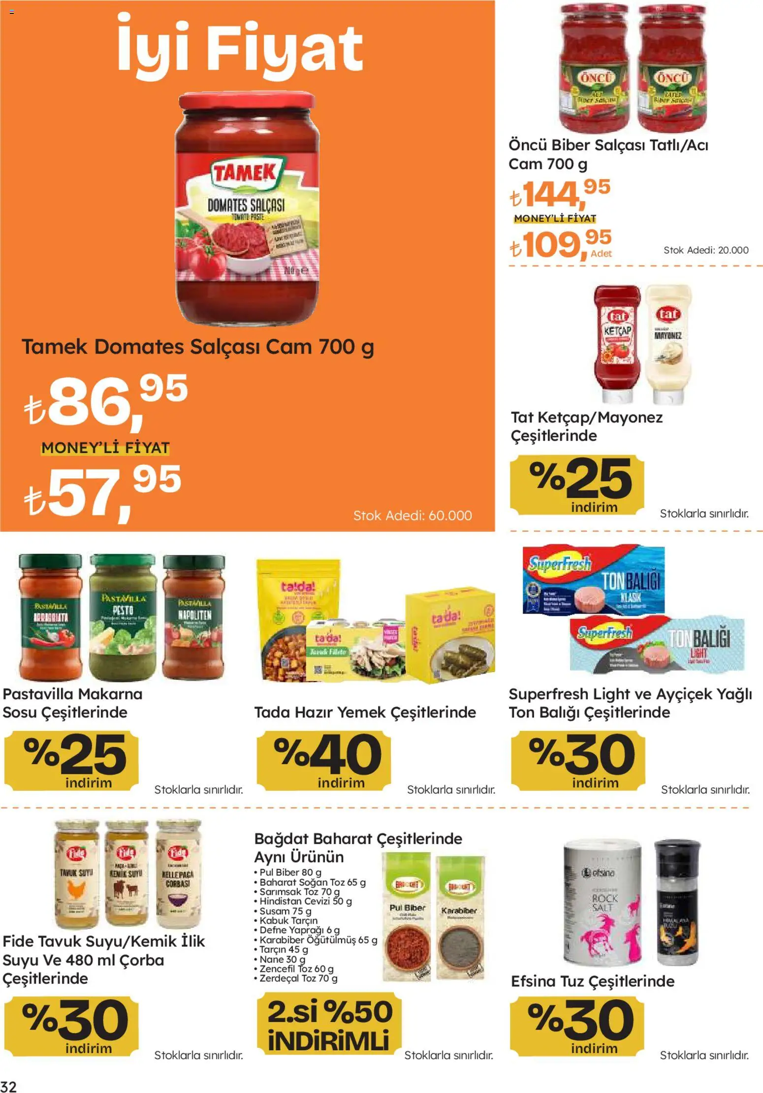 Migros Katalog - Migroskop - 08.01.2026 tarihinden itibaren geçerlidir | Sayfa: 32 | Ürünler: Makarna, Hazır yemek, Ton balığı, Defne