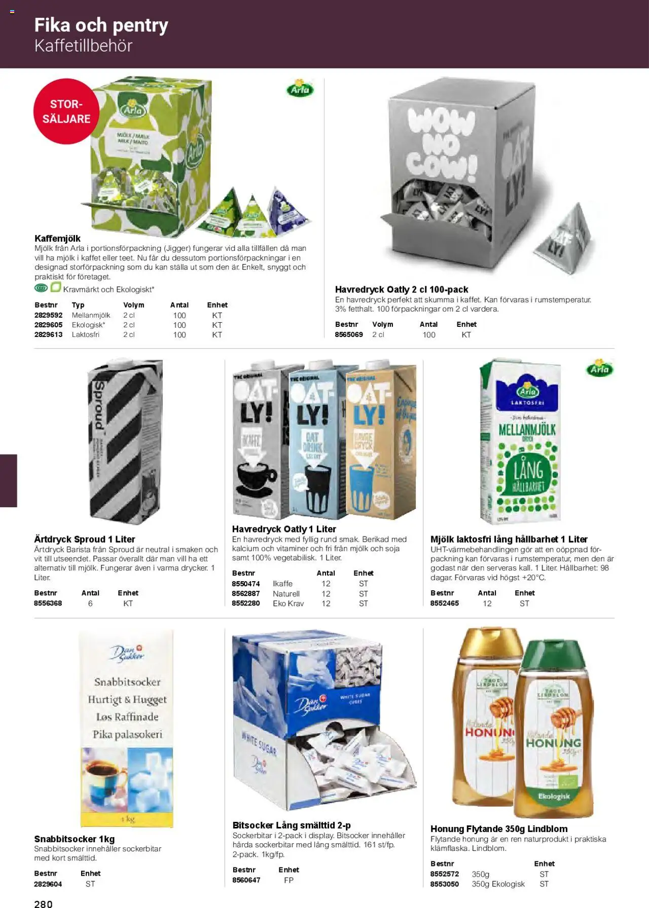 Office Depot reklamblad aktuell från 01.02.2025 | Sida: 282 | Produkter: Havredryck, Soja, Mjölk