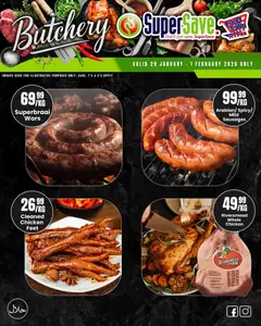 Super Save specials catalogue – valid from 29.01.2026 | Page: 3 | Products: Corn, Chicken