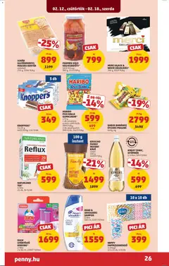 HEAD & SHOULDERS SAMPON, 3-féle, 300 ml - amely érvényes a következő dátumtól: 12.02.2026 | Oldal: 30