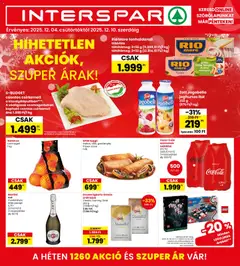 Interspar Akciós újság - amely érvényes a következő dátumtól: 04.12.2025
