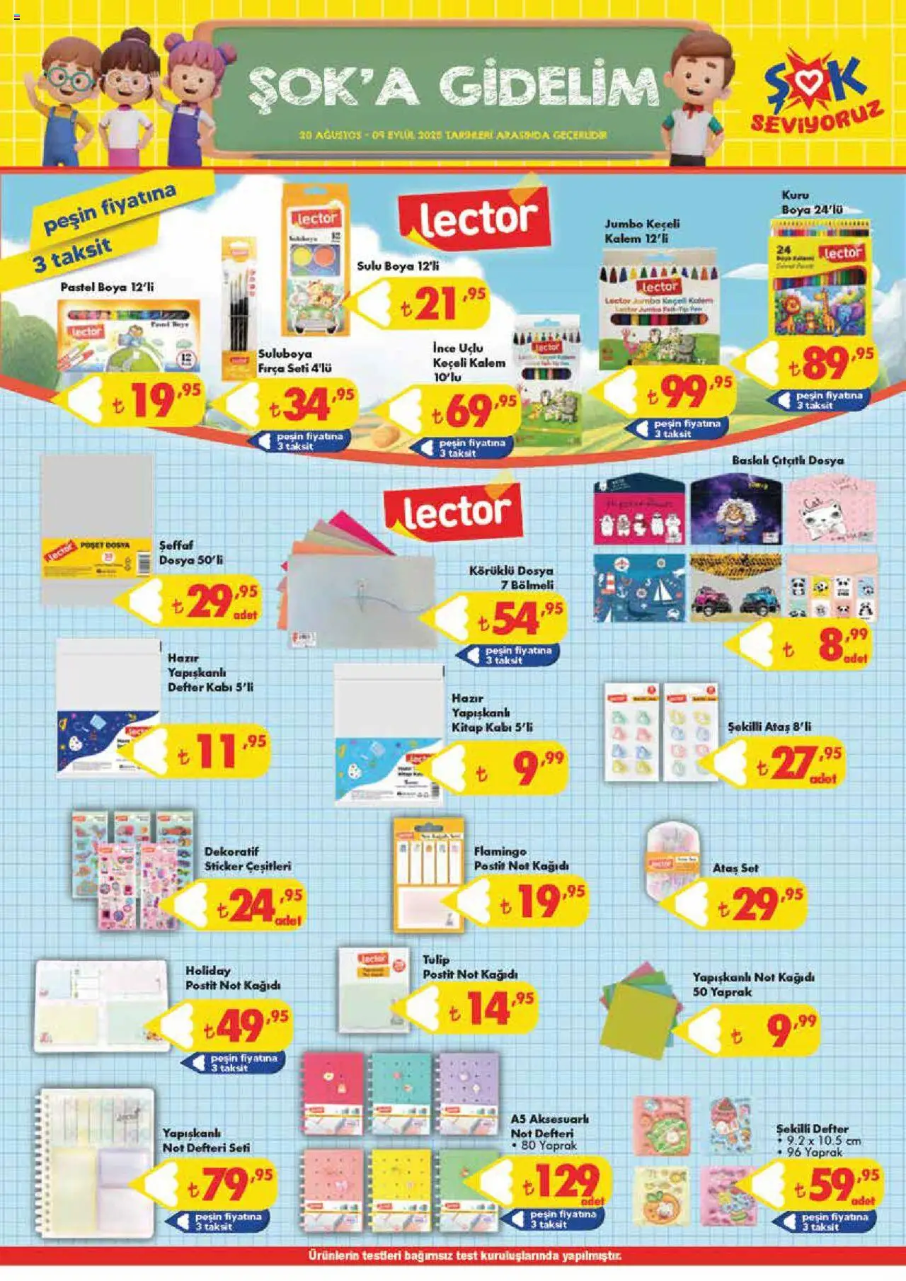 Şok Market Hafta sonu fırsatları - 20.08.2025 tarihinden itibaren geçerlidir | Sayfa: 4 | Ürünler: Not defteri, Fırça, Yapışkanlı not kağıdı, Keçeli kalem