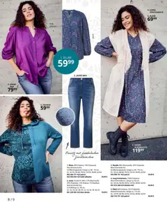 Ulla Popken Prospekt 	 ab 01.10.2025 gültig | Seite: 8 | Produkte: Hoodie, Bluse, Kleid, Jeans
