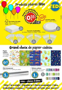 TEDi - Prévisualisation de TEDi - TEDi: Découvrez les nouvelles offres valide à partir de 19.12.2025 | Page: 10 | Produits: Papier cadeau, Table