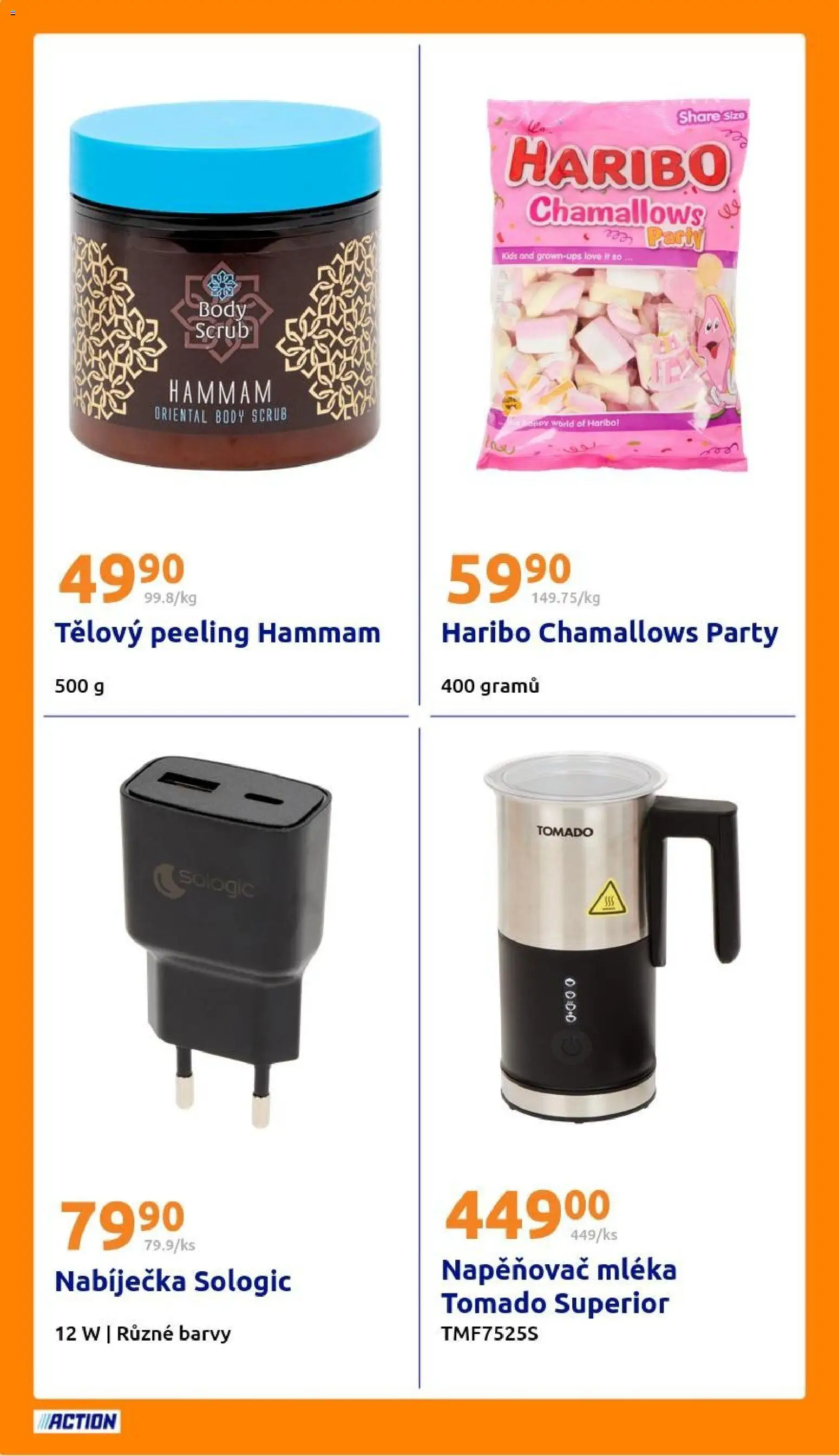 Action leták od 11.03.2026 | Strana: 24 | Produkty: Haribo, Body, Barvy, Peeling