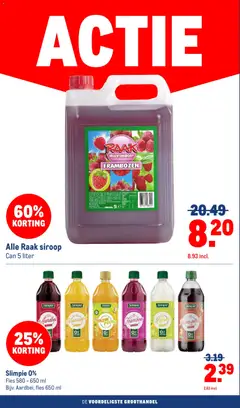 Makro - Non-Food - Voorbeeld van een folder van Makro, geldig van 22.10.2025 | Pagina: 76 | Producten: Waffelini, Fles, Aardbei, Frambozen