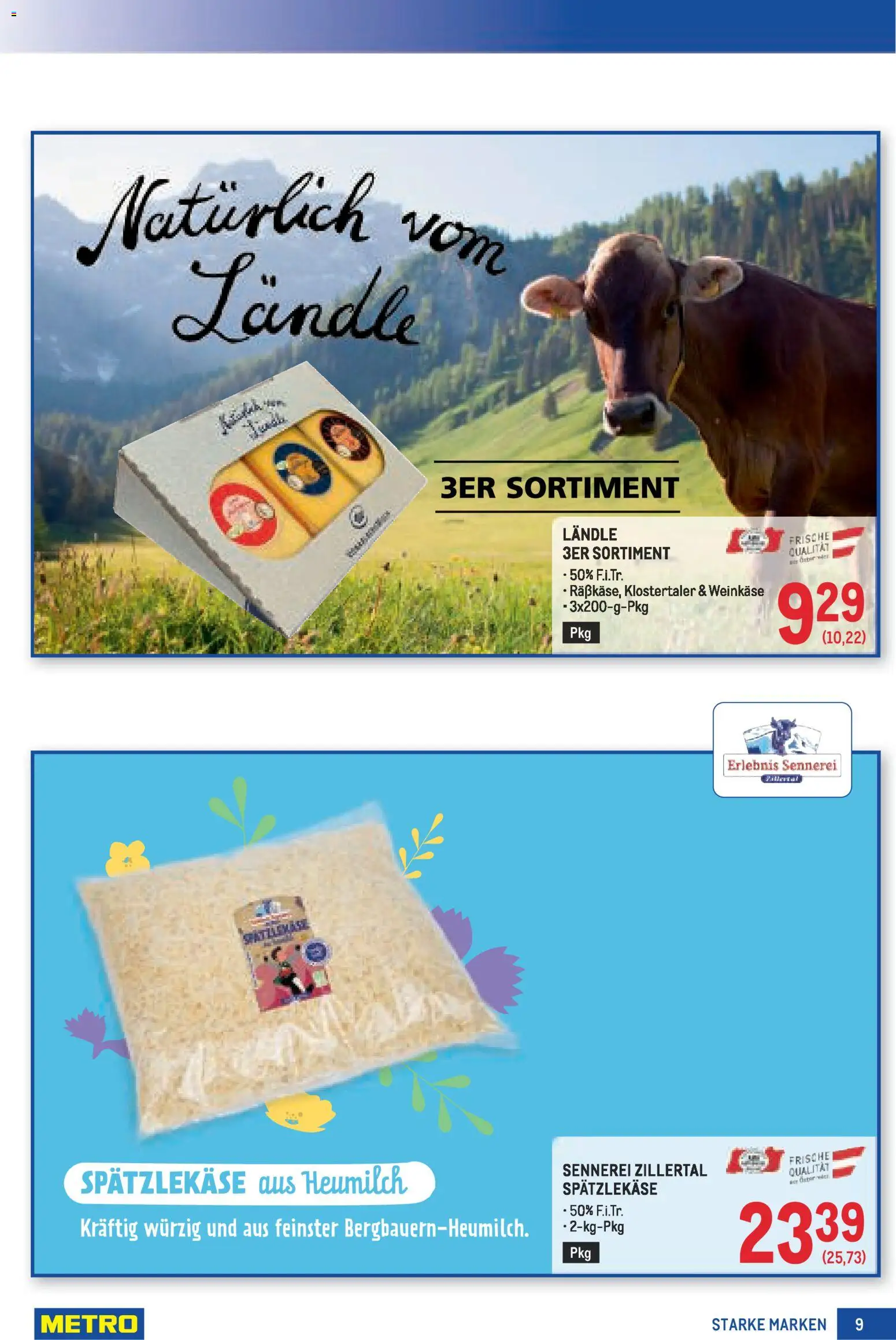 Metro Starke Marken gültig ab 05.02.2026 | Seite: 9