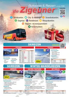 De ZigeunerNajaars- en voorjaarsbrochure 2025 - 2026 - Voorbeeld van een folder van De Zigeuner, geldig van 15.09.2025