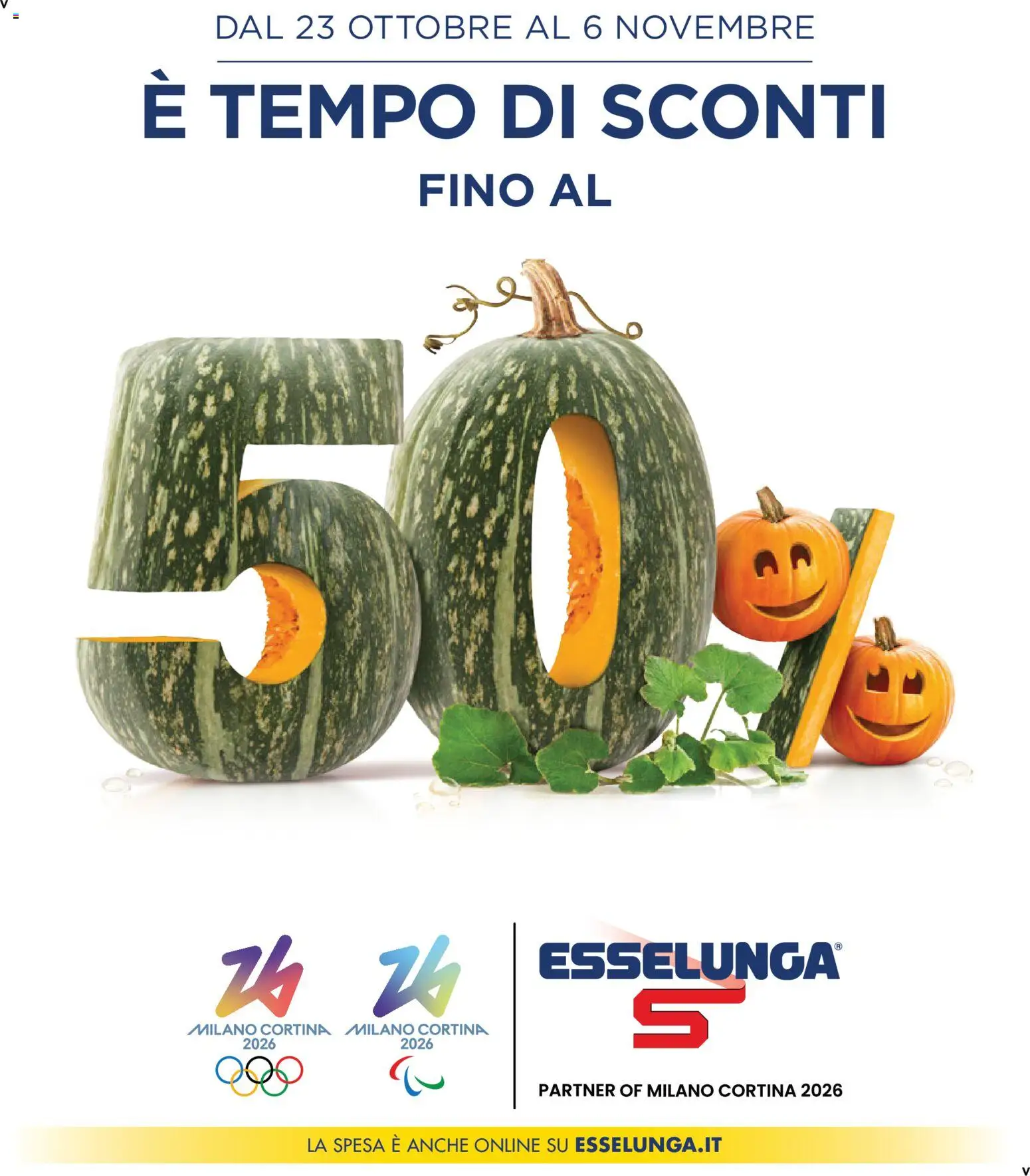 Volantino Esselunga S del 23.10.2025 | Pagina: 1