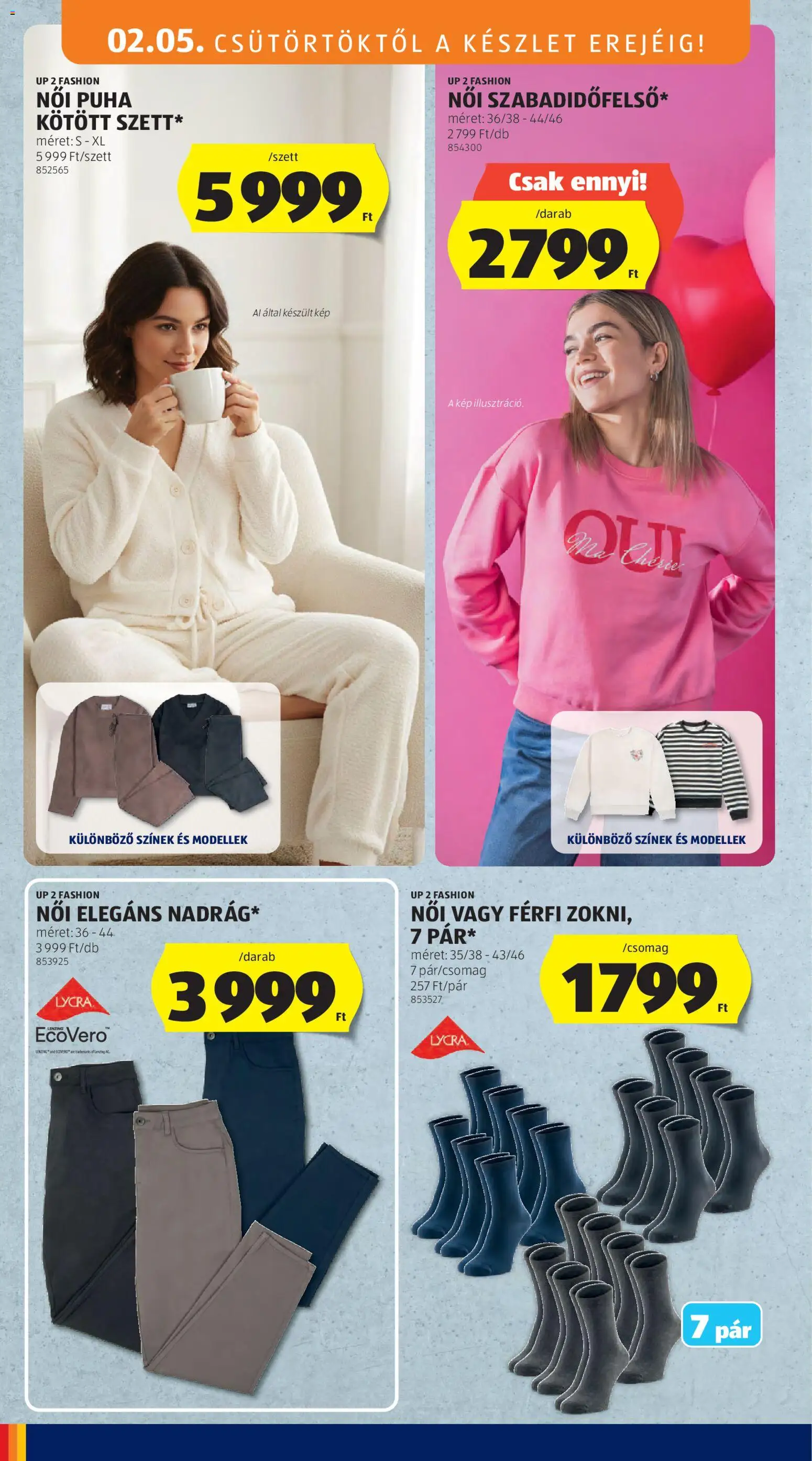 Aldi akciós ujság - amely érvényes a következő dátumtól: 05.02.2026 | Oldal: 20