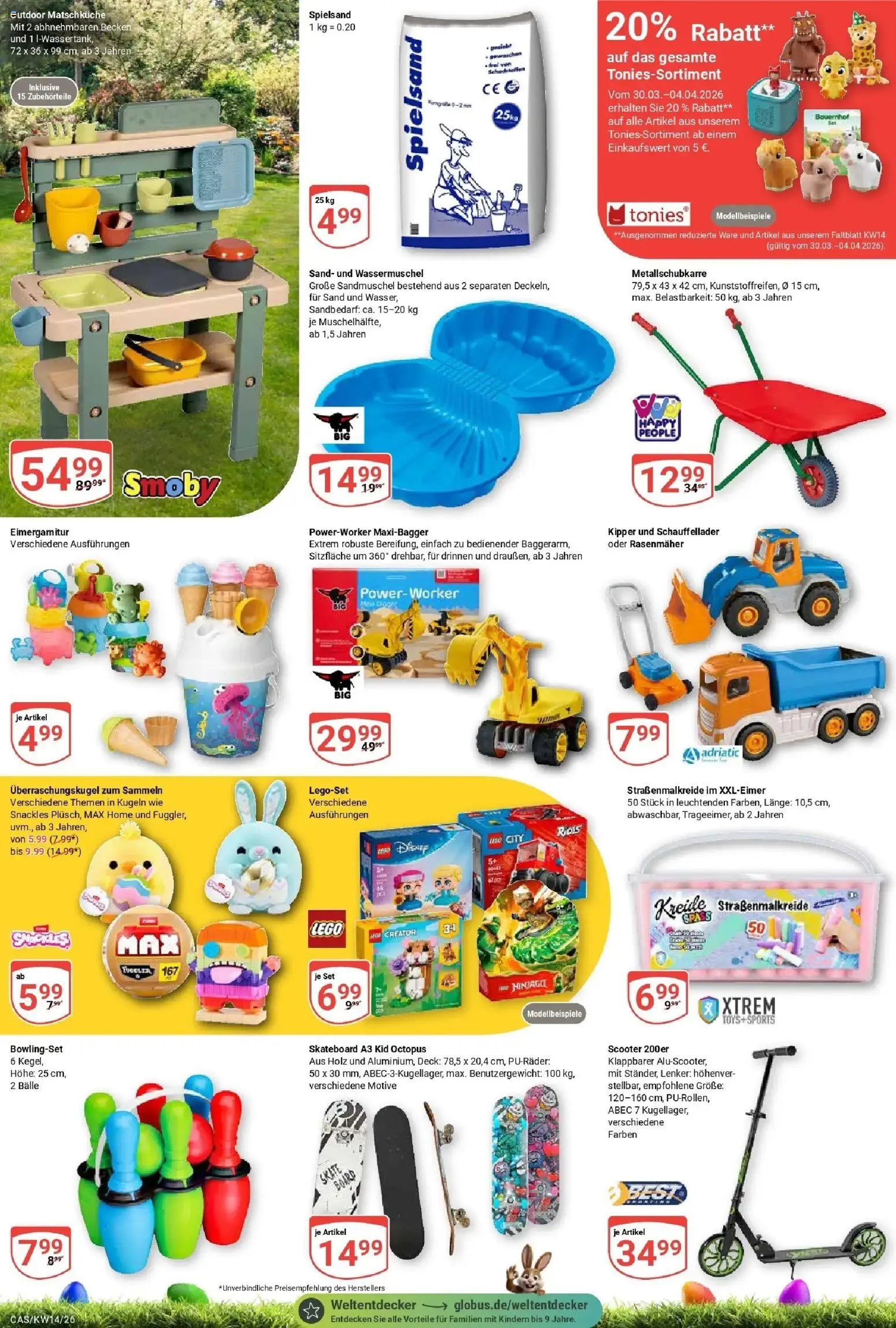 Globus prospekt Castrop-Rauxel	 – gültig ab 30.03.2026 | Seite: 29 | Produkte: Rasenmäher, Scooter