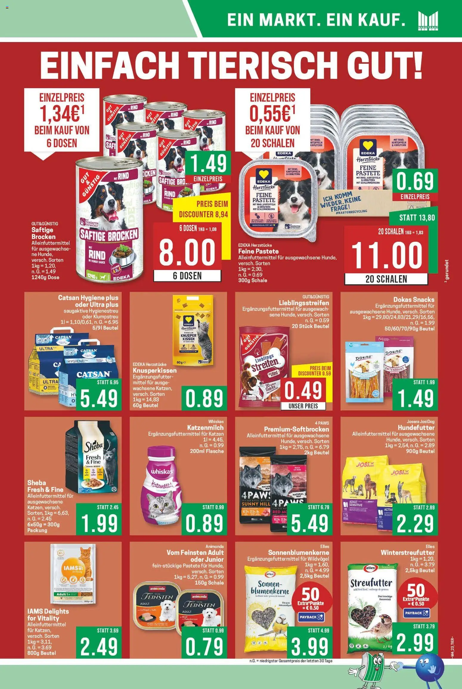 Marktkauf Prospekt 	 – gültig ab 19.01.2026 | Seite: 23 | Produkte: Catsan, Sheba, Kartoffeln, Whiskas