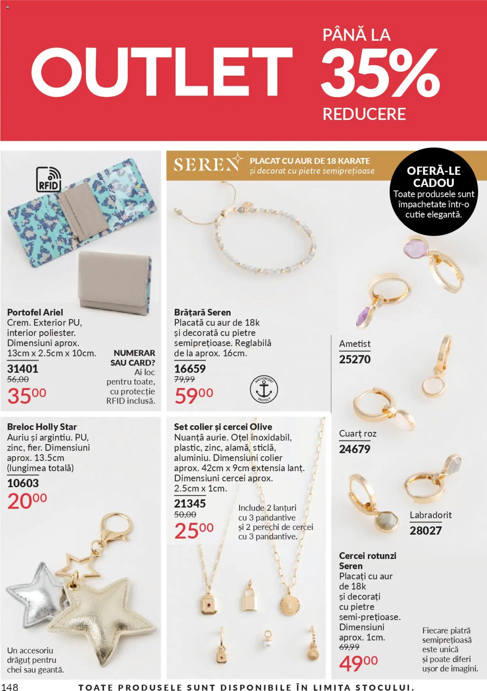 Noul catalog Avon – valabil de la 01.01.2026 | Pagină: 150 | Produse: Cercei, Colier, Brățară, Cutie