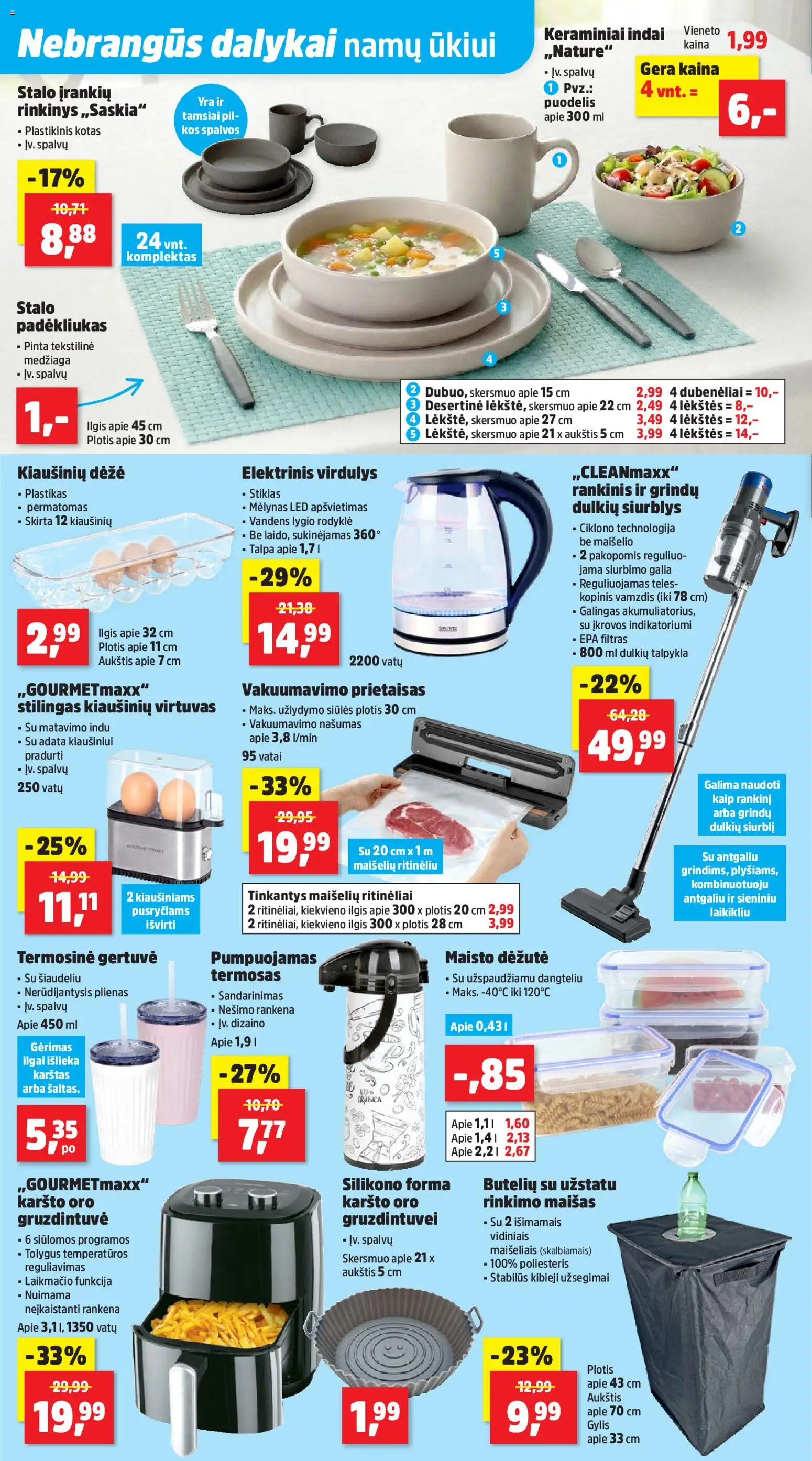 Thomas Philipps akcijos nuo 02.03.2026 | Puslapis: 10 | Prekių: Puodelis, Indai, Dėžė, Virdulys