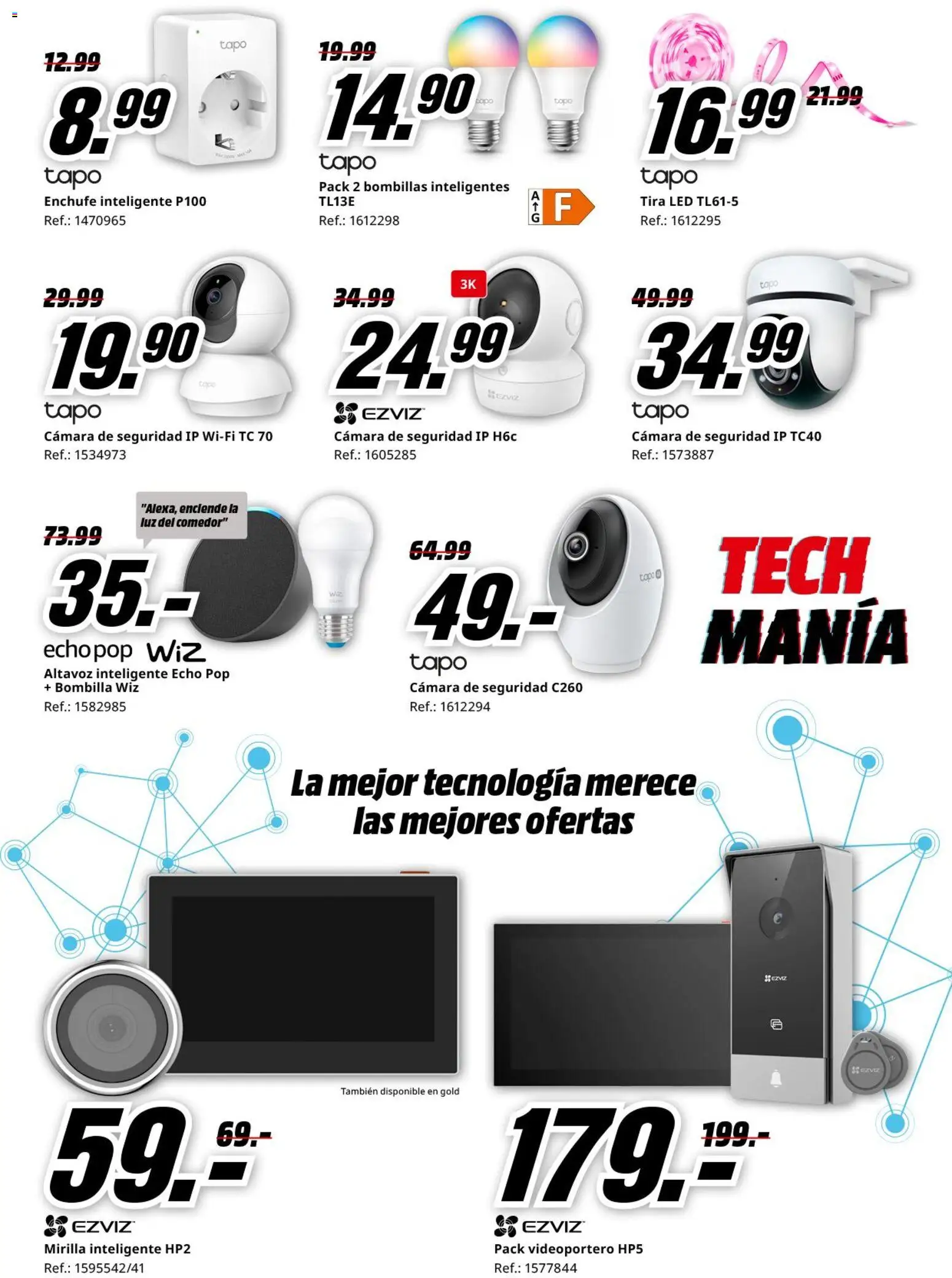 Media Markt folleto │ válido desde el 02.03.2026 | Página: 5 | Productos: Cámara, Altavoz, Bombilla, Enchufe